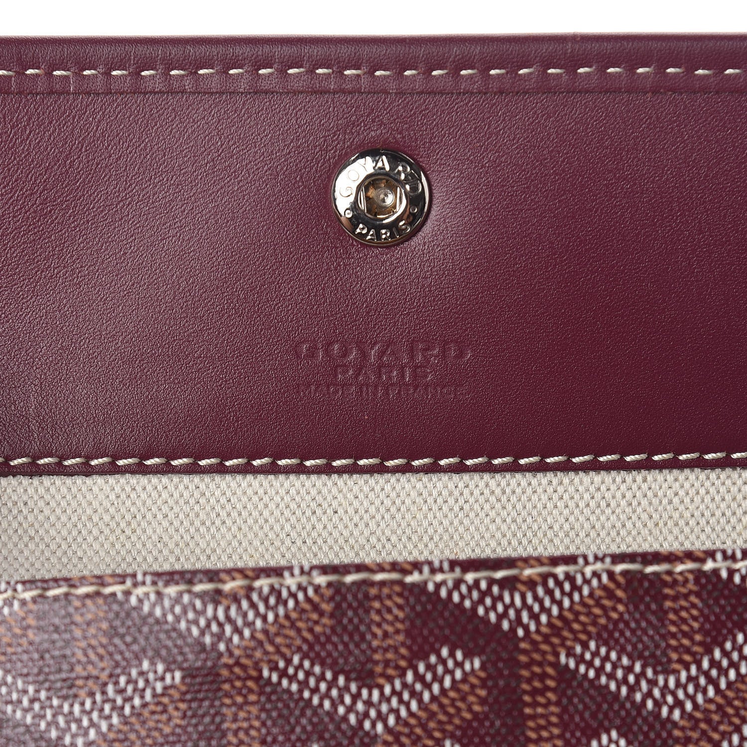 Goyard Goyardine Saint Louis PM Bordeaux 8 of 10