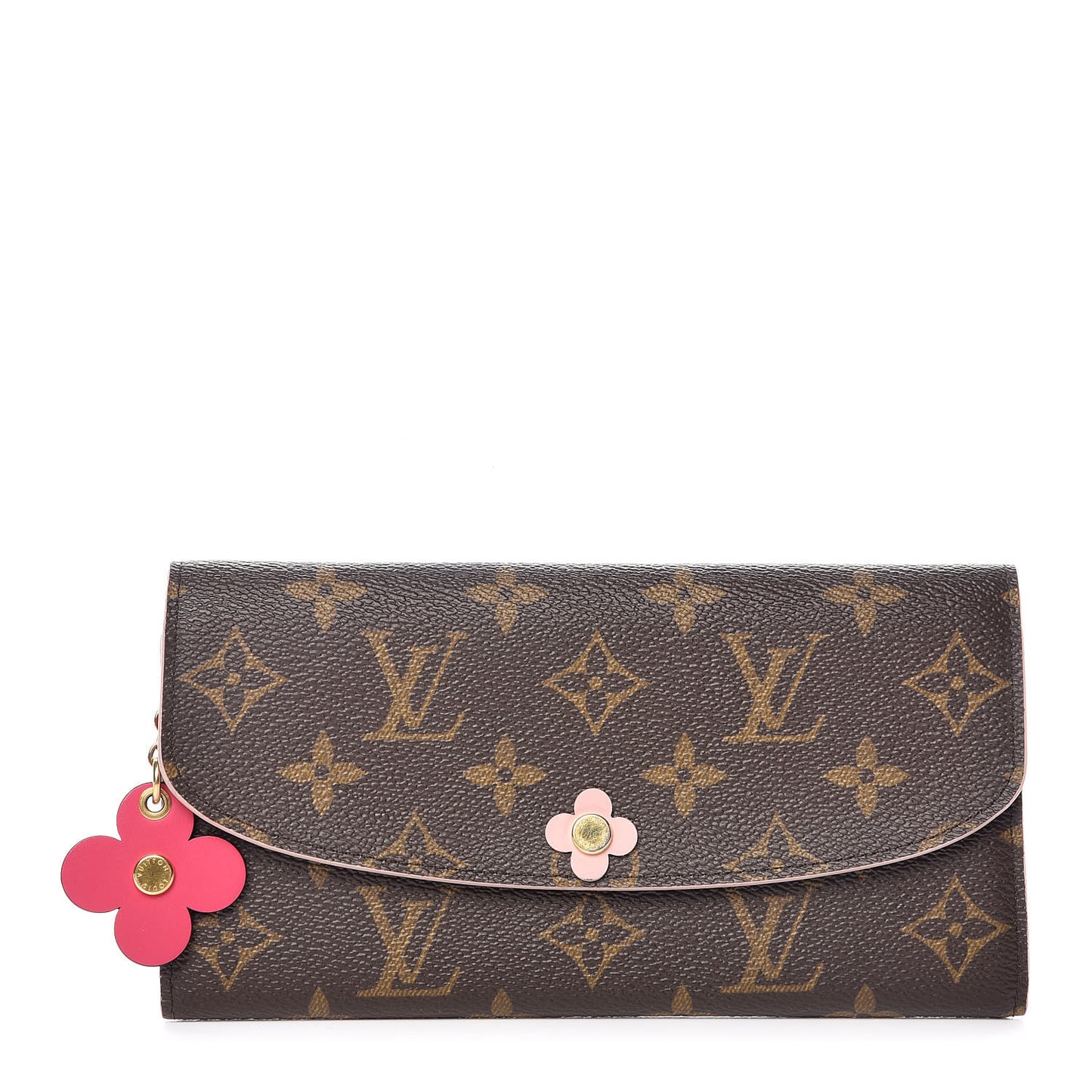Monogram Bloom Flower Emilie Wallet
