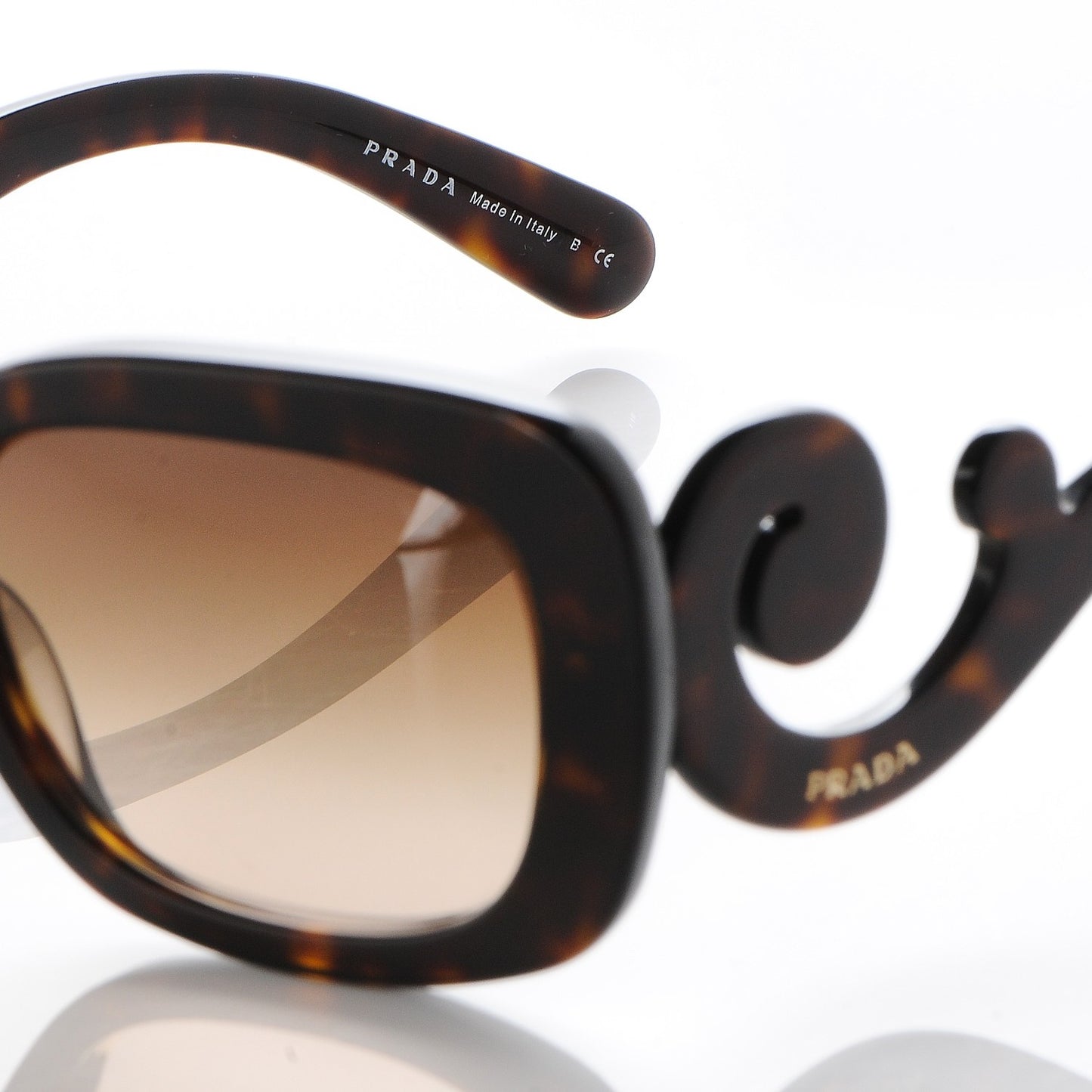 Acetate Baroque Sunglasses SPR 27O Tortoise