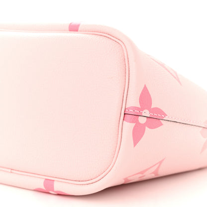 Louis Vuitton Empreinte Monogram Giant By The Pool Marshmallow Hobo PM Bouton De Rose 10 of 11