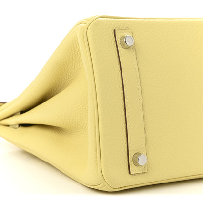 Hermes Togo Birkin 30 Limoncello 9 of 11
