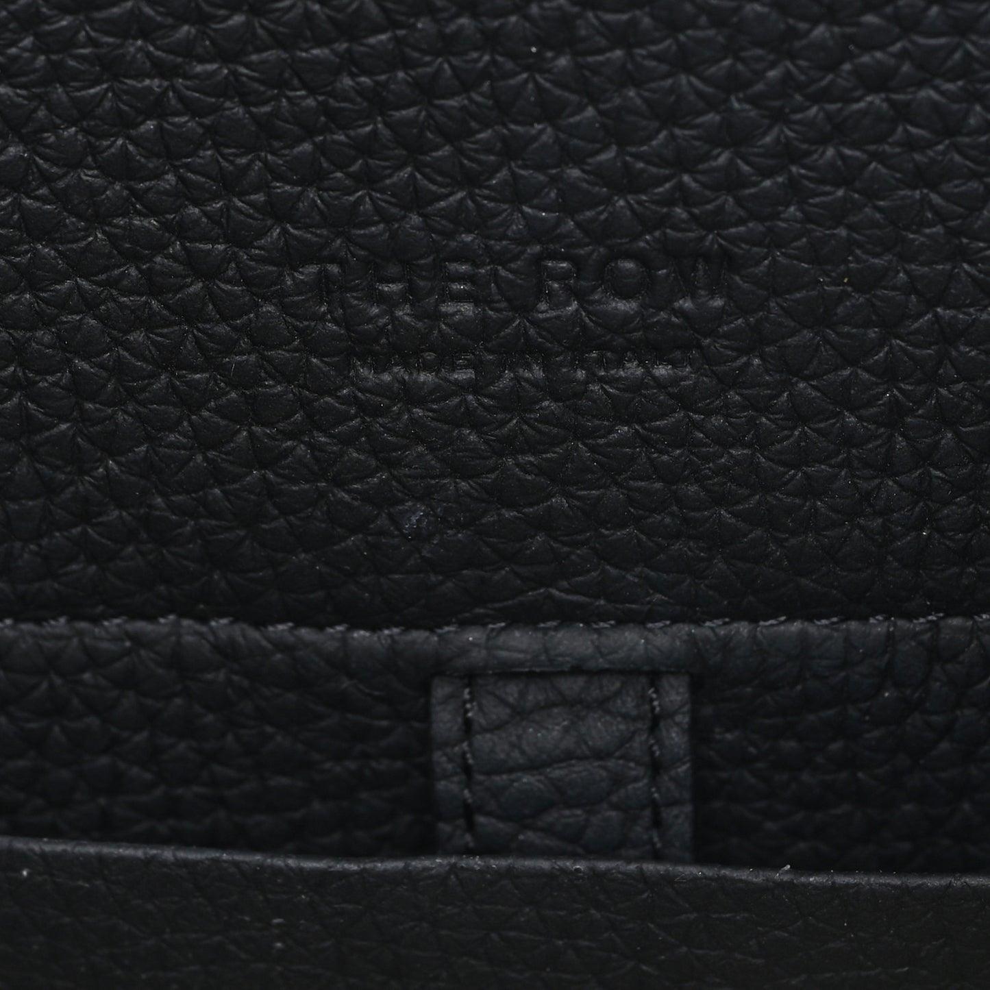 Grained Calfskin Soft Margaux 10 Bag Black Black