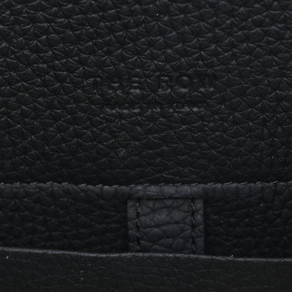 The Row Grained Calfskin Soft Margaux 10 Bag Black Black 6 of 9