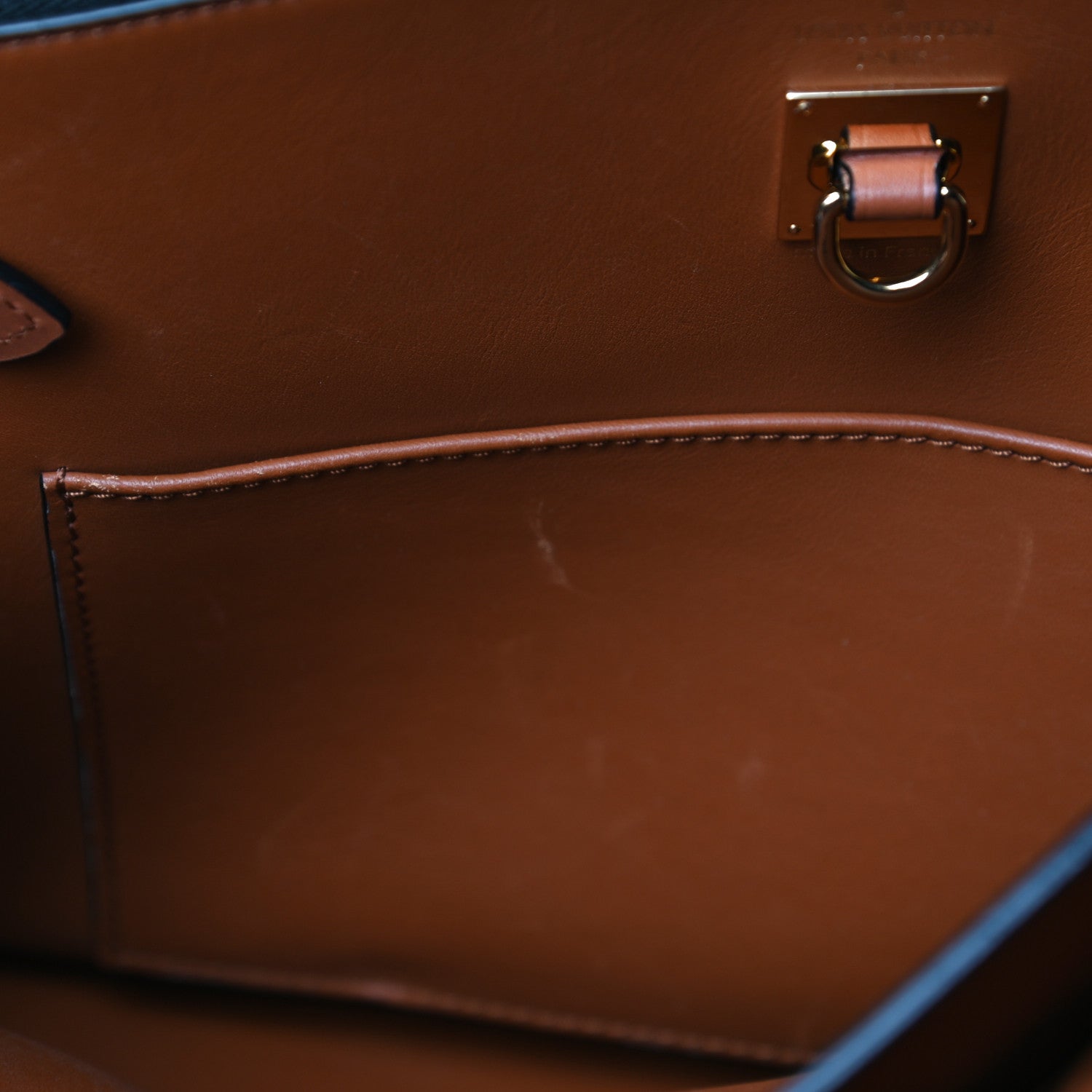 Louis Vuitton Calfskin All Set MM Black Tan 5 of 17