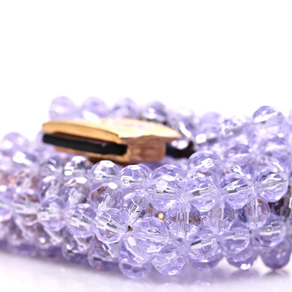 Fendi Enamel Vitello King Beaded Pico Baguette Charm Anemone 9 of 9