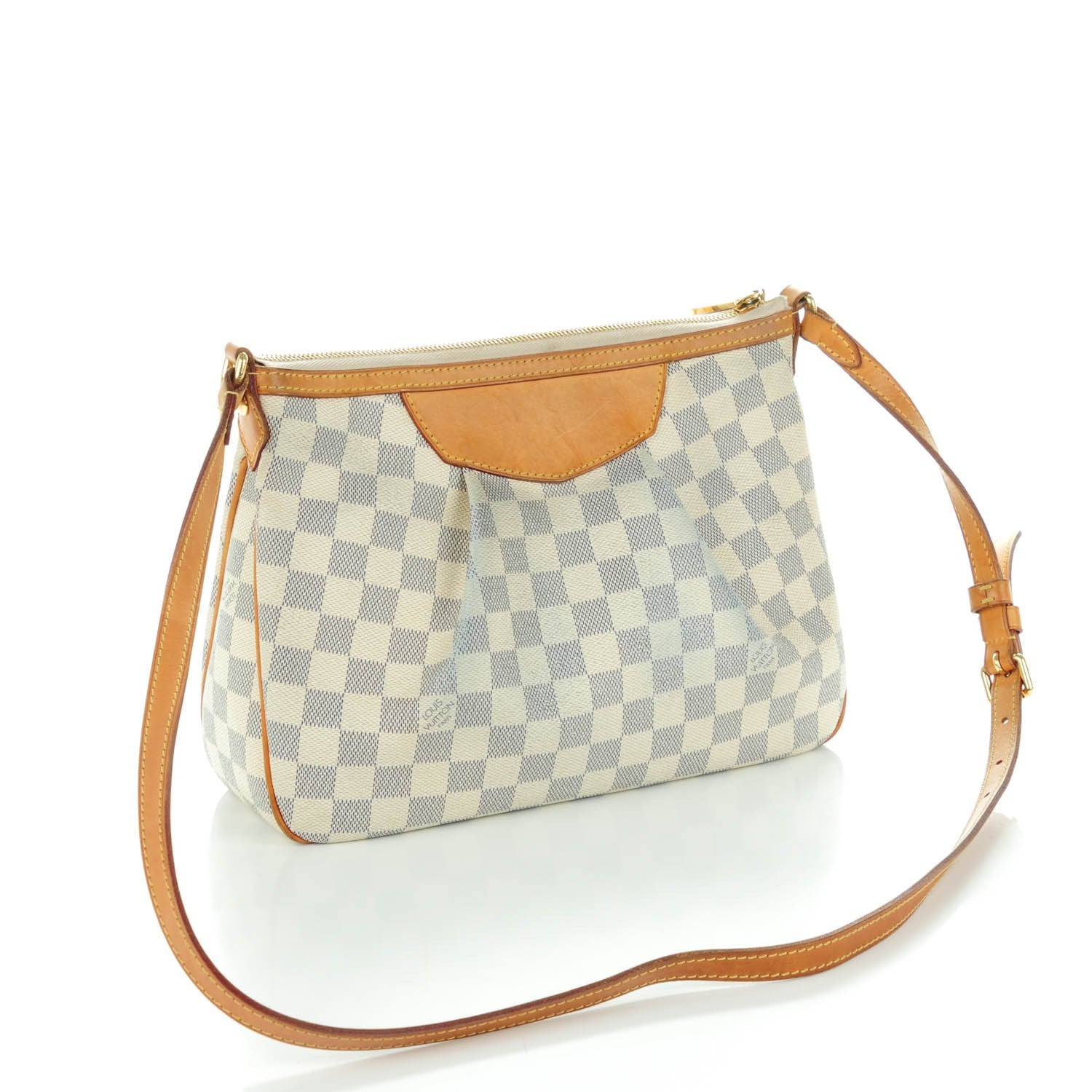 Louis Vuitton Damier Azur Siracusa PM 3 of 9