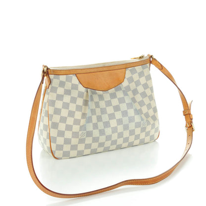 Louis Vuitton Damier Azur Siracusa PM 3 of 9