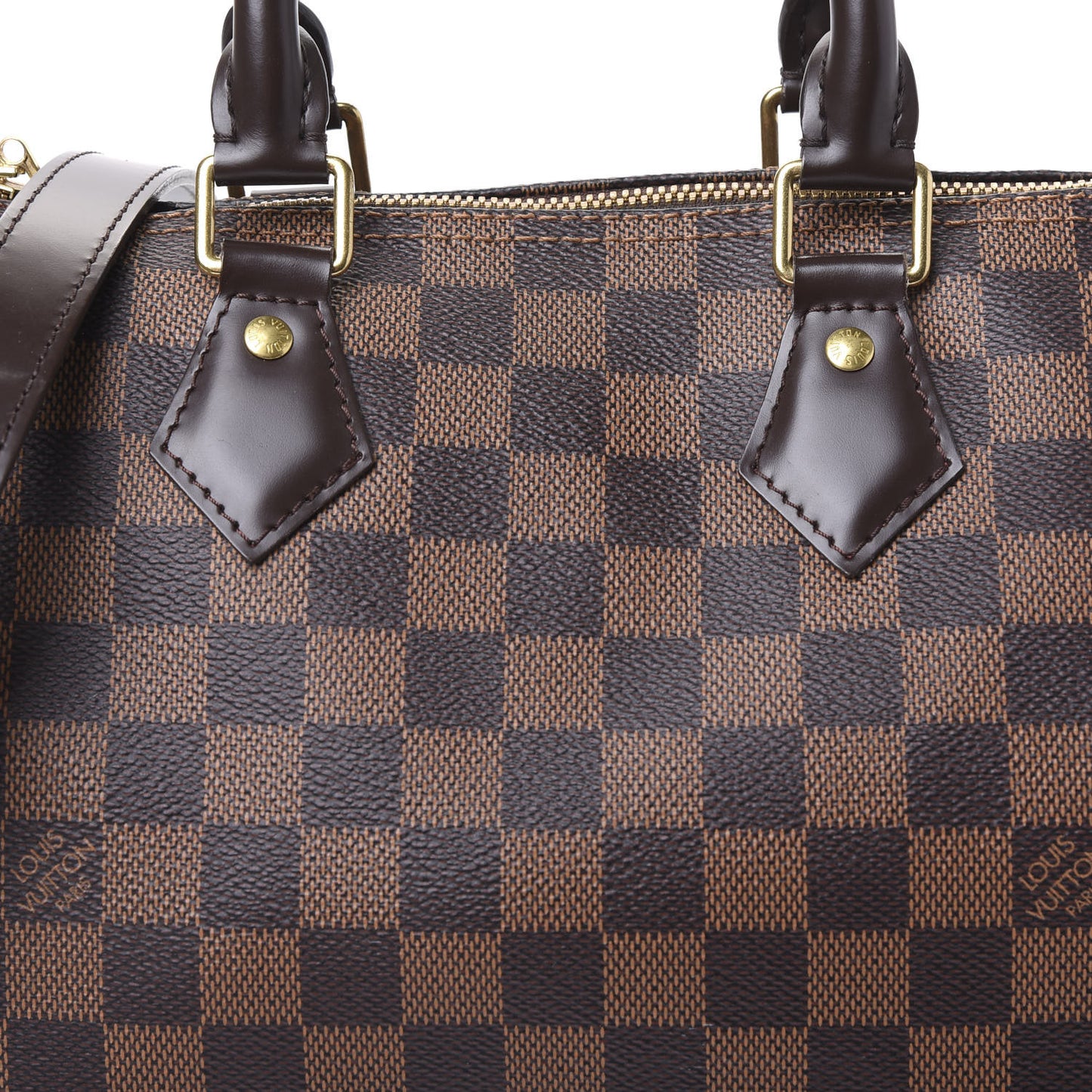 Damier Ebene Speedy Bandouliere 25
