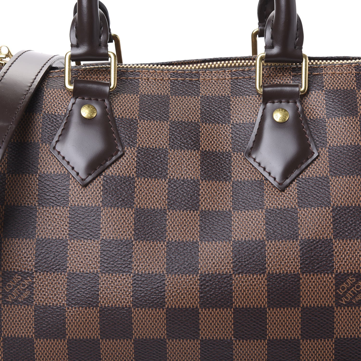 Louis Vuitton Damier Ebene Speedy Bandouliere 25 10 of 10