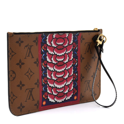 Louis Vuitton Reverse Monogram Kabuki MM GM Pochette 3 of 8
