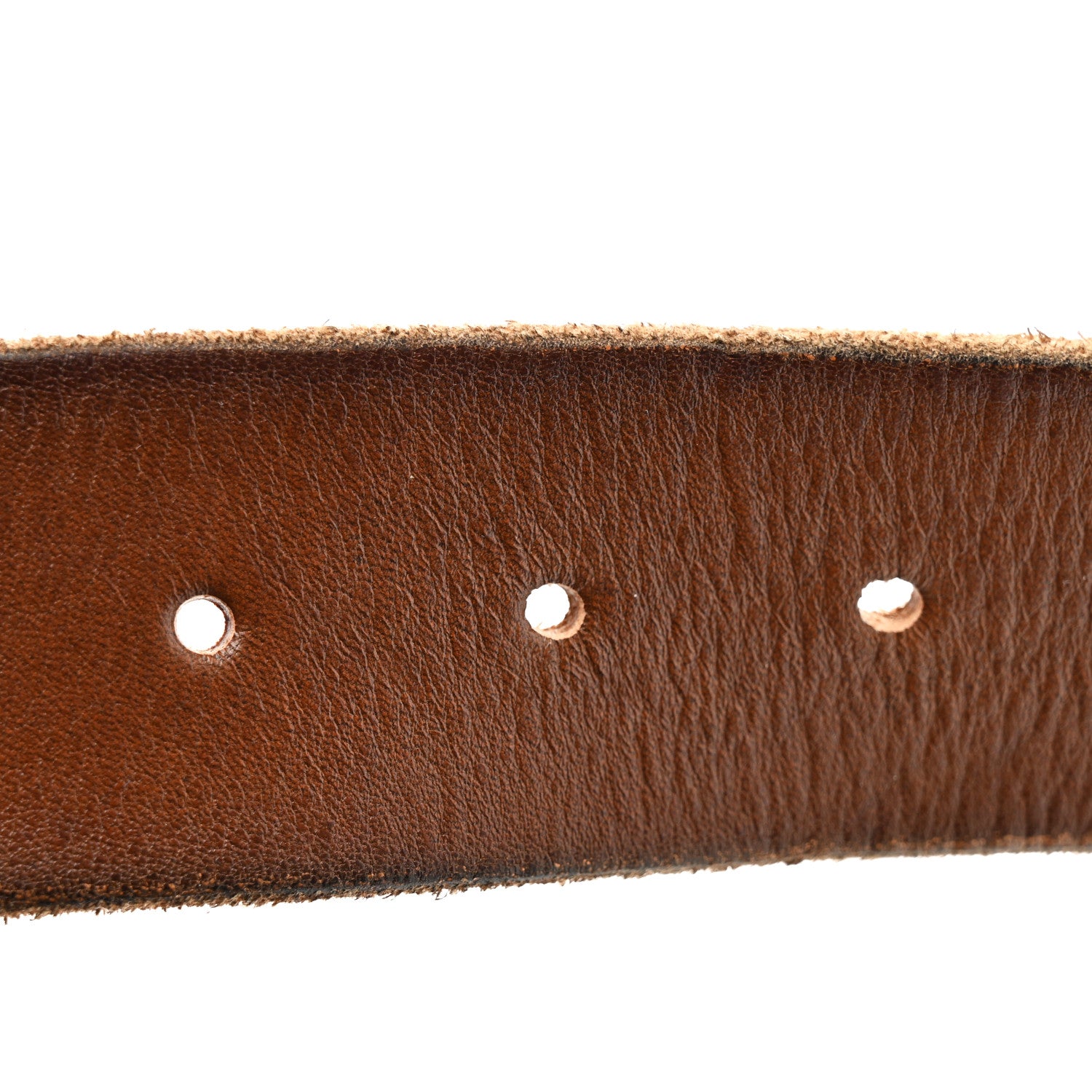 Gucci Faded Calfskin Double G 40mm Belt 80 32 Cuir 4 of 5