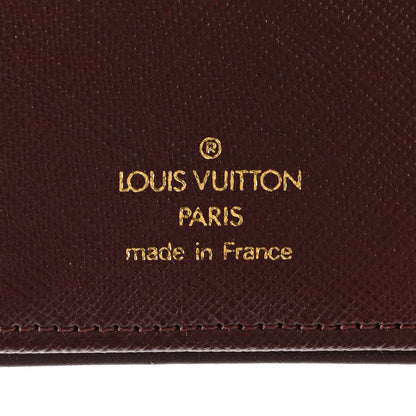 Louis Vuitton Mini Monogram Lin Compact Wallet Cherry 6 of 7