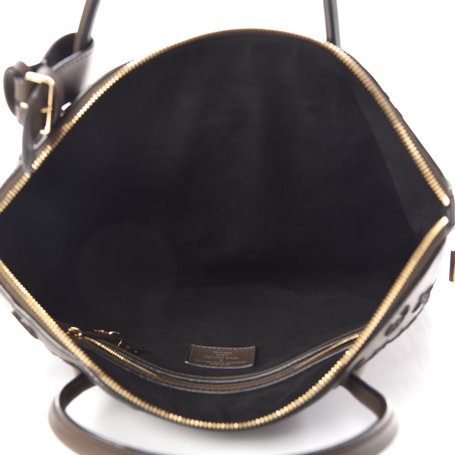 Louis Vuitton Monogram Addiction Vertical Lockit MM Brown 5 of 12