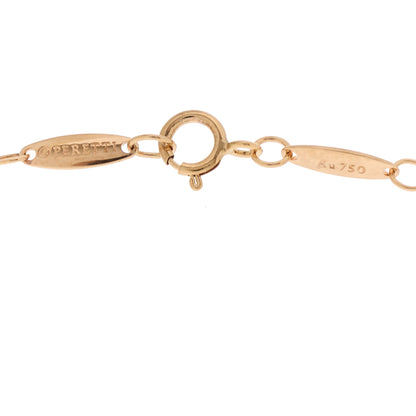 Tiffany 18K Rose Gold Elsa Peretti Mini Alphabet C Pendant 5 of 5