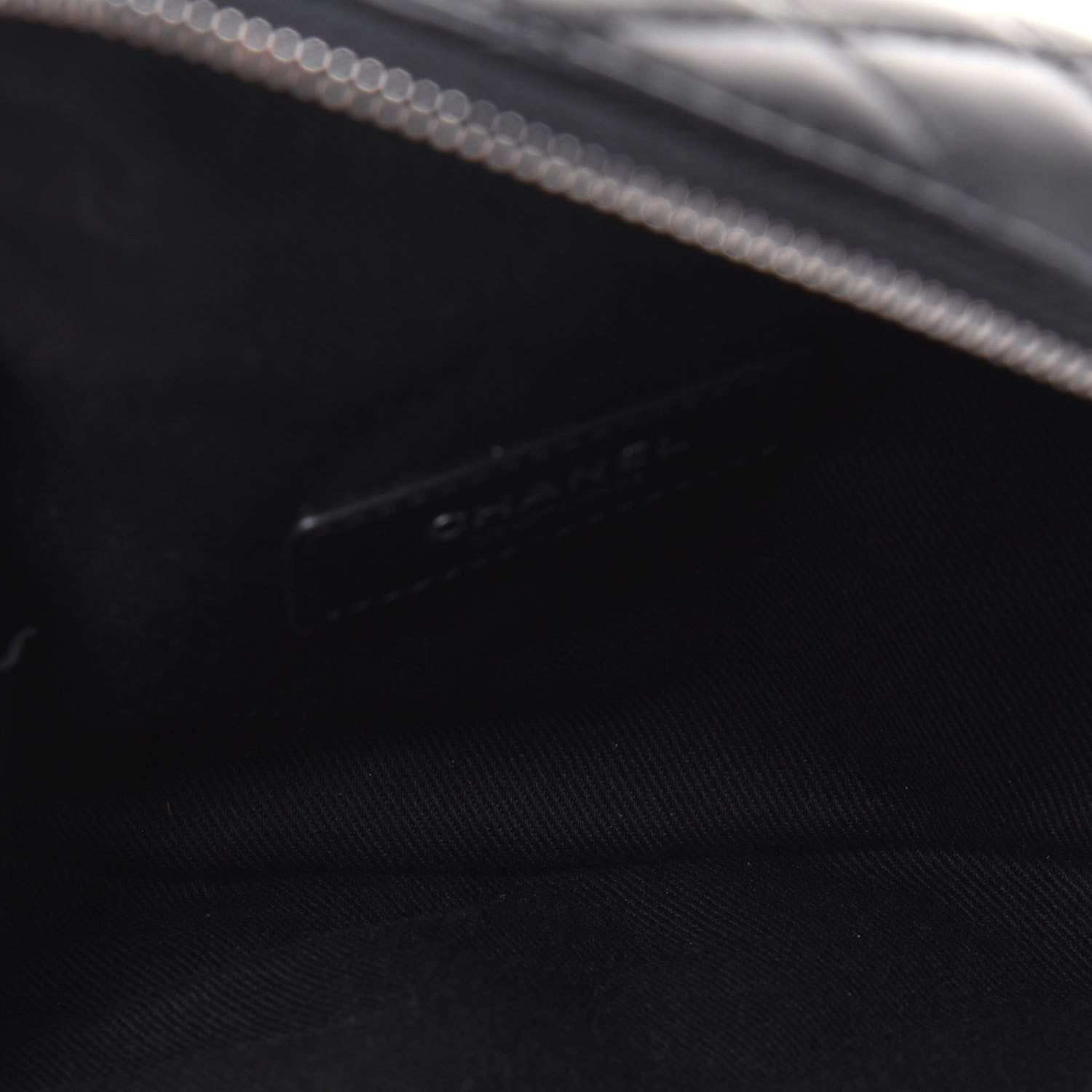 Chanel Calfskin Quilted Waist Belt Bag Black 5 of 11