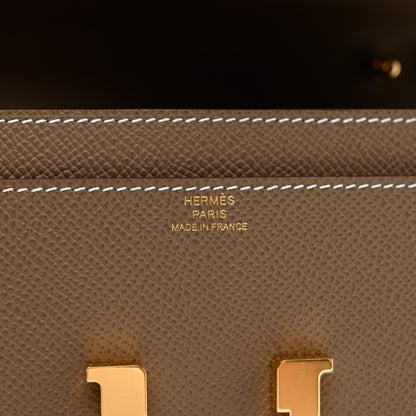 Hermes Epsom Constance Long To Go Wallet Etoupe 6 of 8