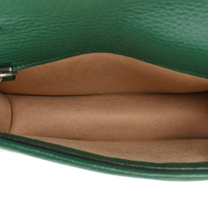 Gucci Calfskin Super Mini Dionysus Shoulder Bag Emerald 5 of 9