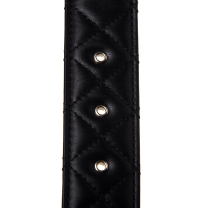 Chanel Lambskin Quilted CC Chain Belt 85 34 Black 6 of 9