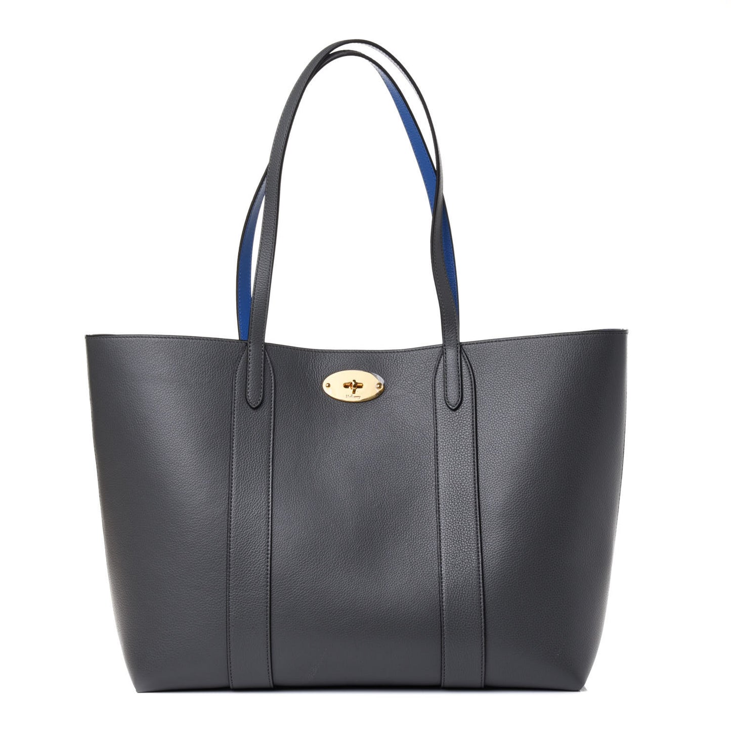 Small Classic Grain Bayswater Tote Charcoal
