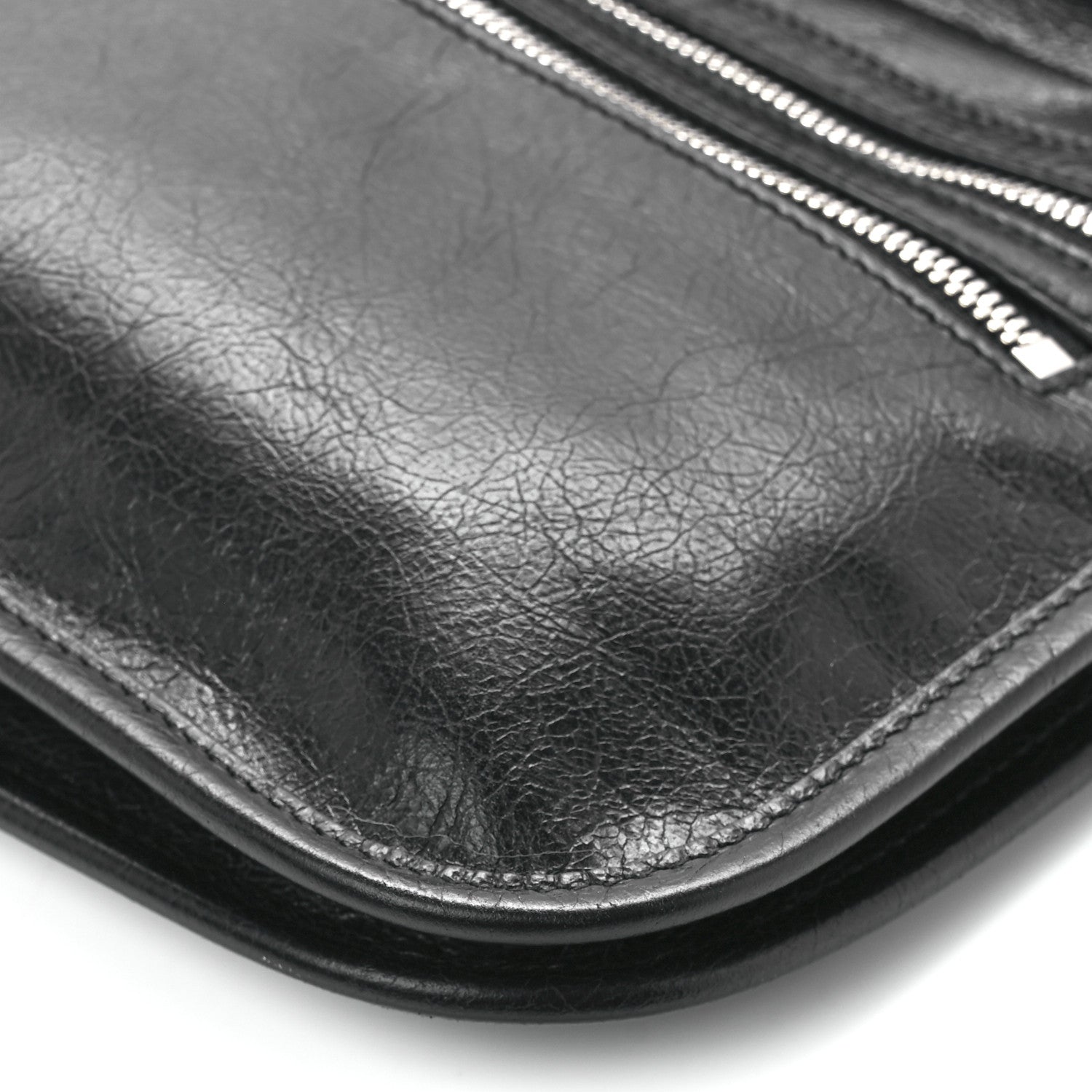 Gucci Fluffy Calfskin Morpheus Messenger Bag Black 12 of 12