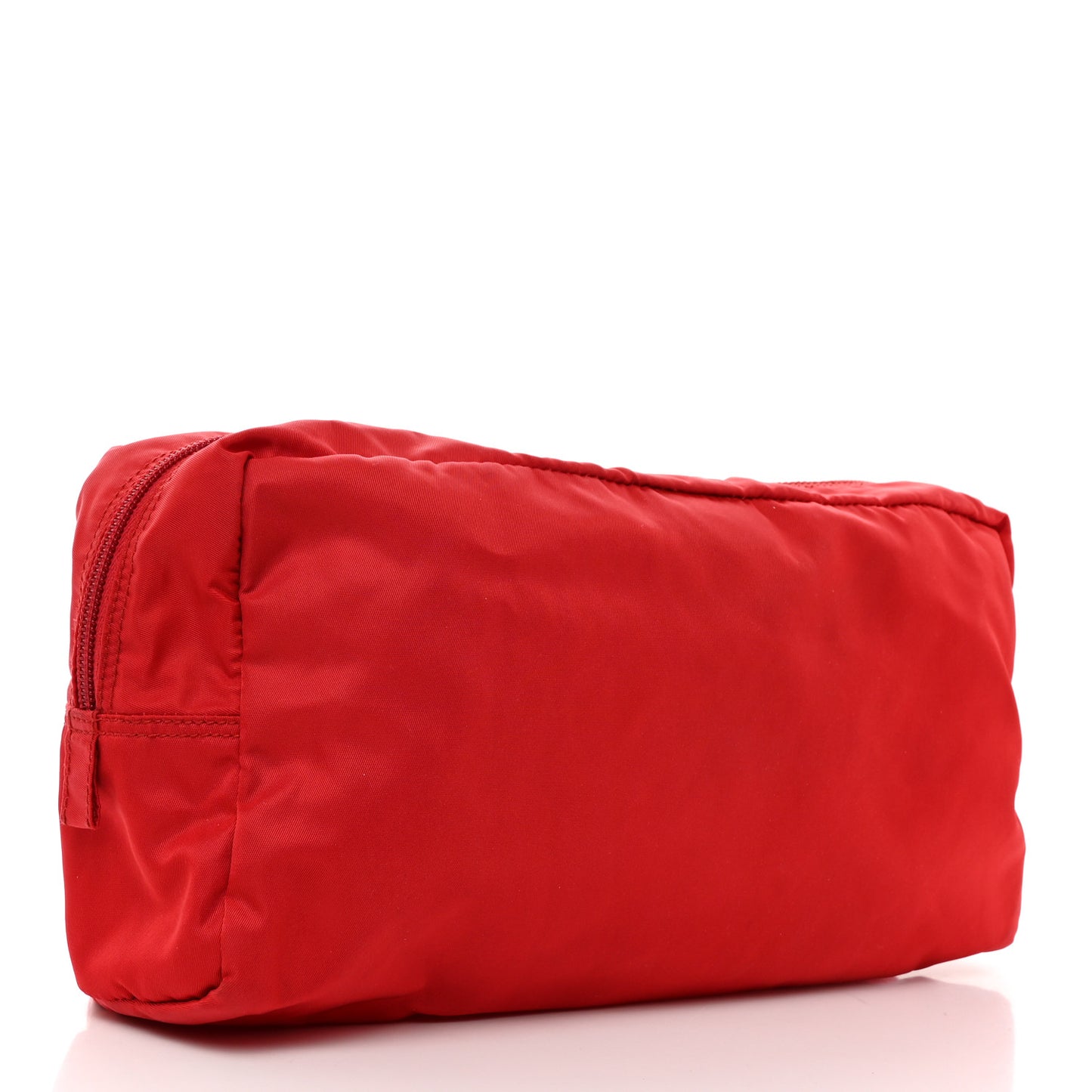Nylon Vela Cosmetic Pouch Rosso