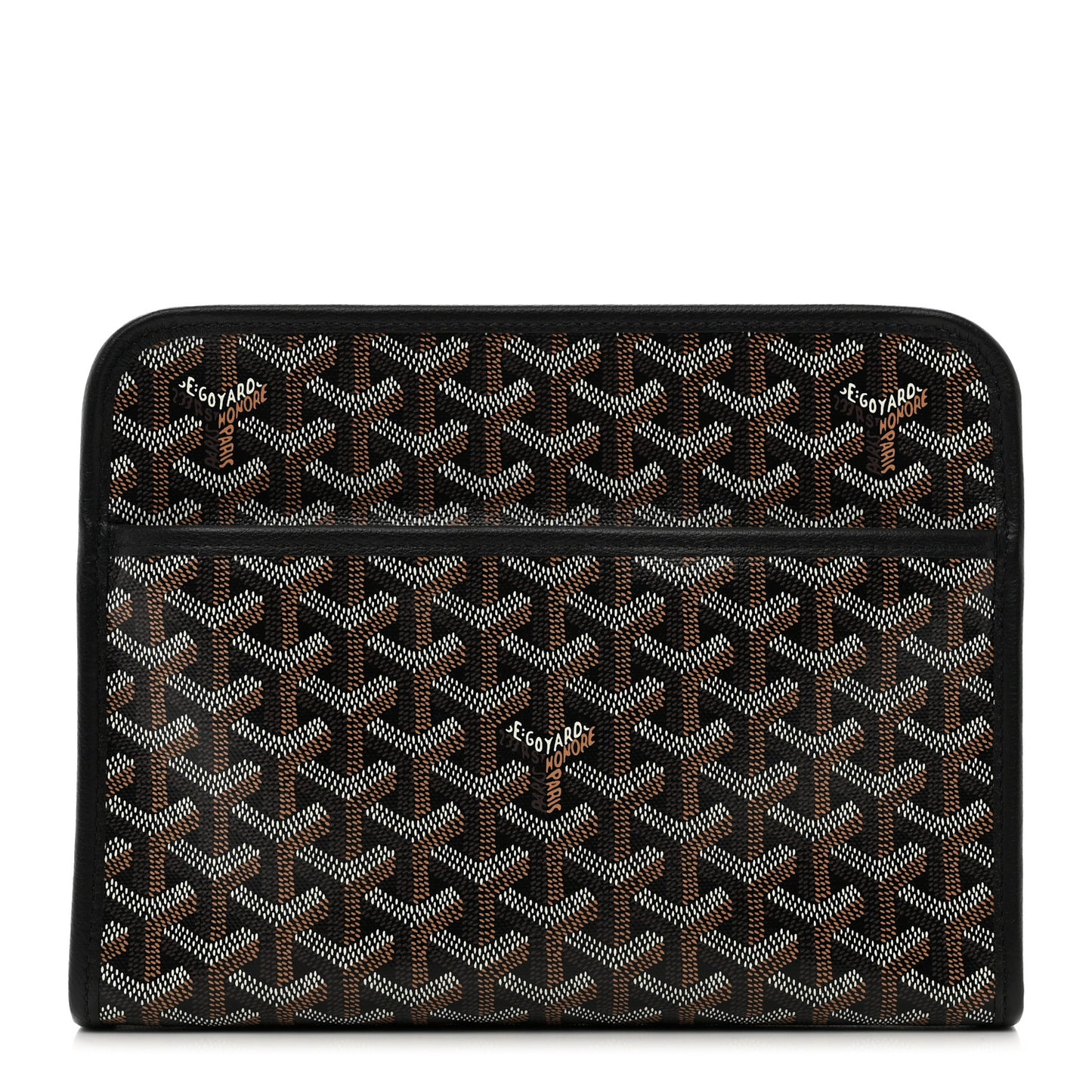 Goyardine Jouvence MM Toiletry Pouch Black