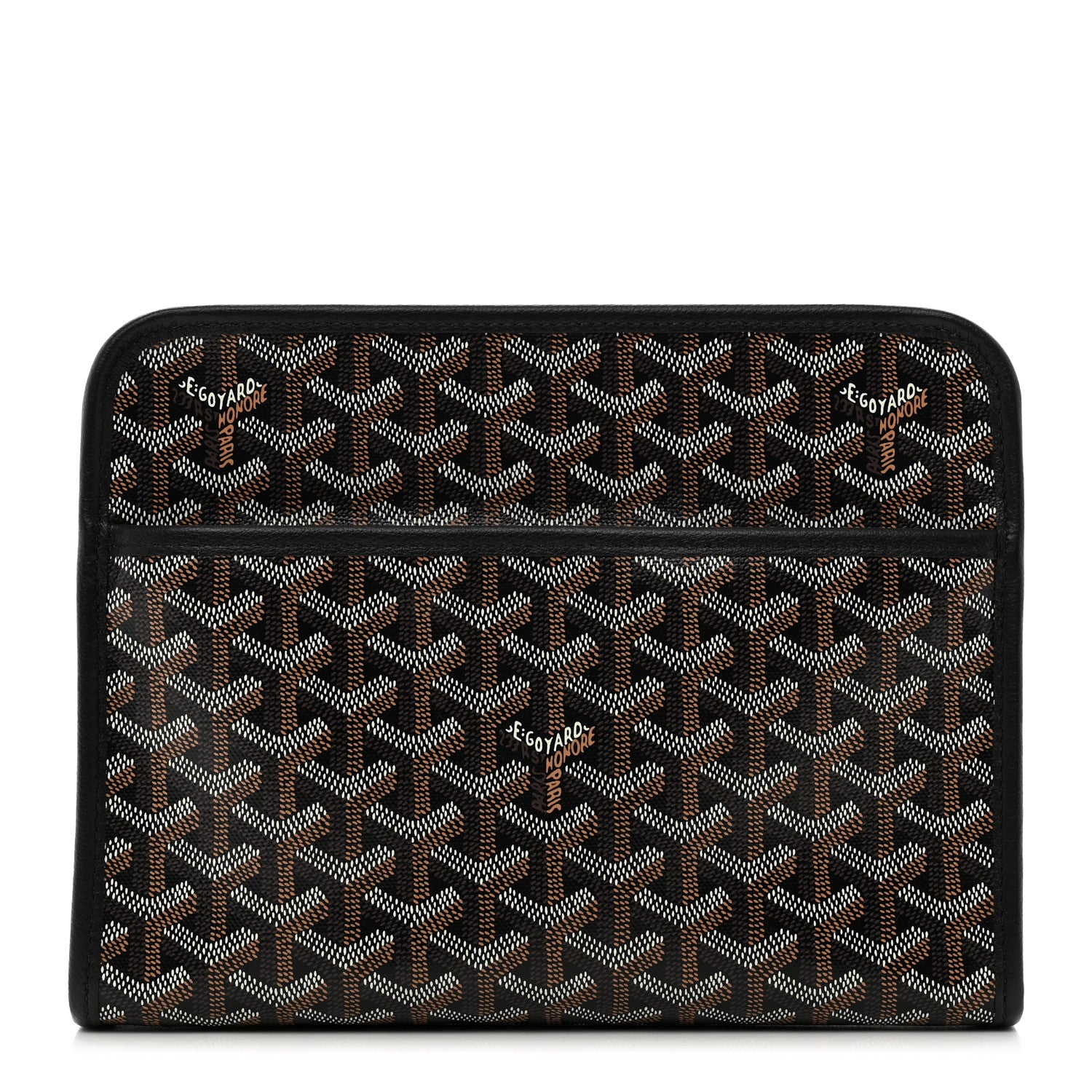 Goyard Goyardine Jouvence MM Toiletry Pouch Black 1 of 7