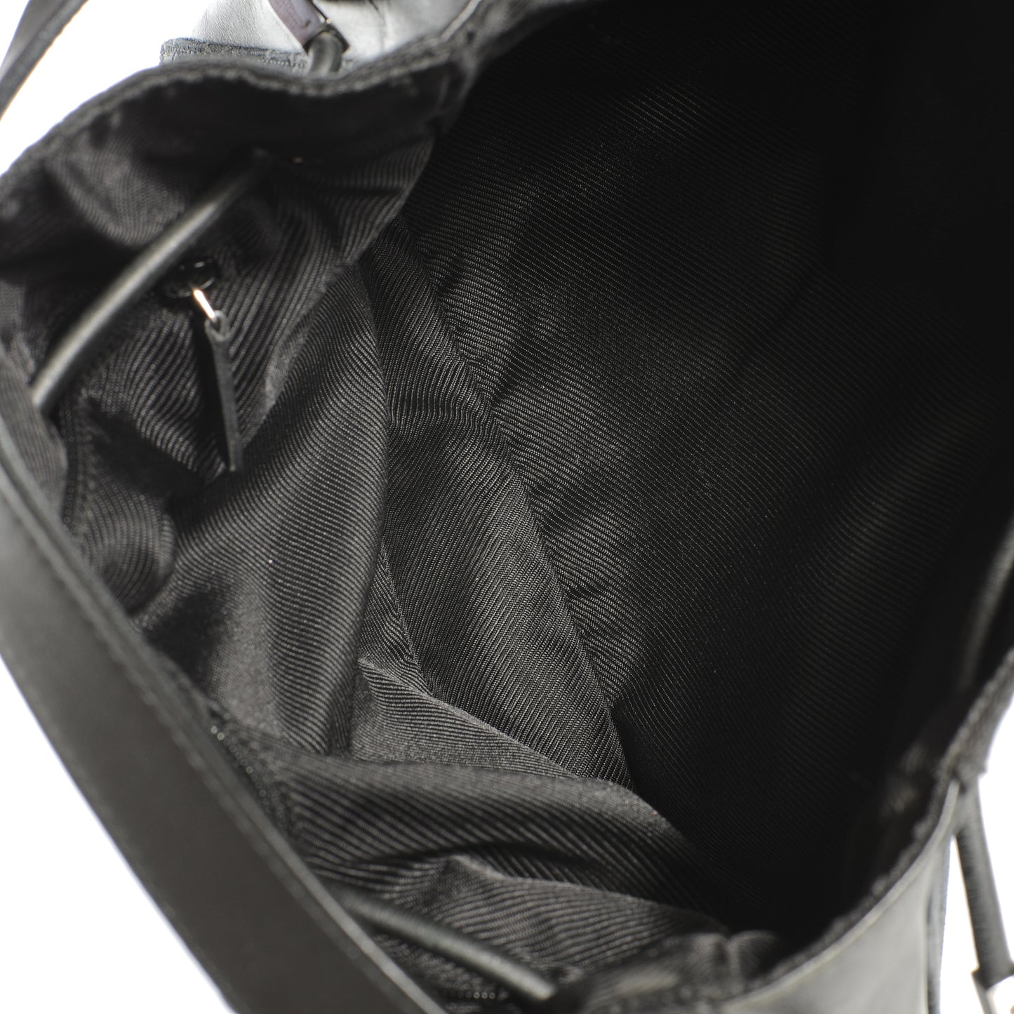 Monogram Small Drawstring Shoulder Bag Black