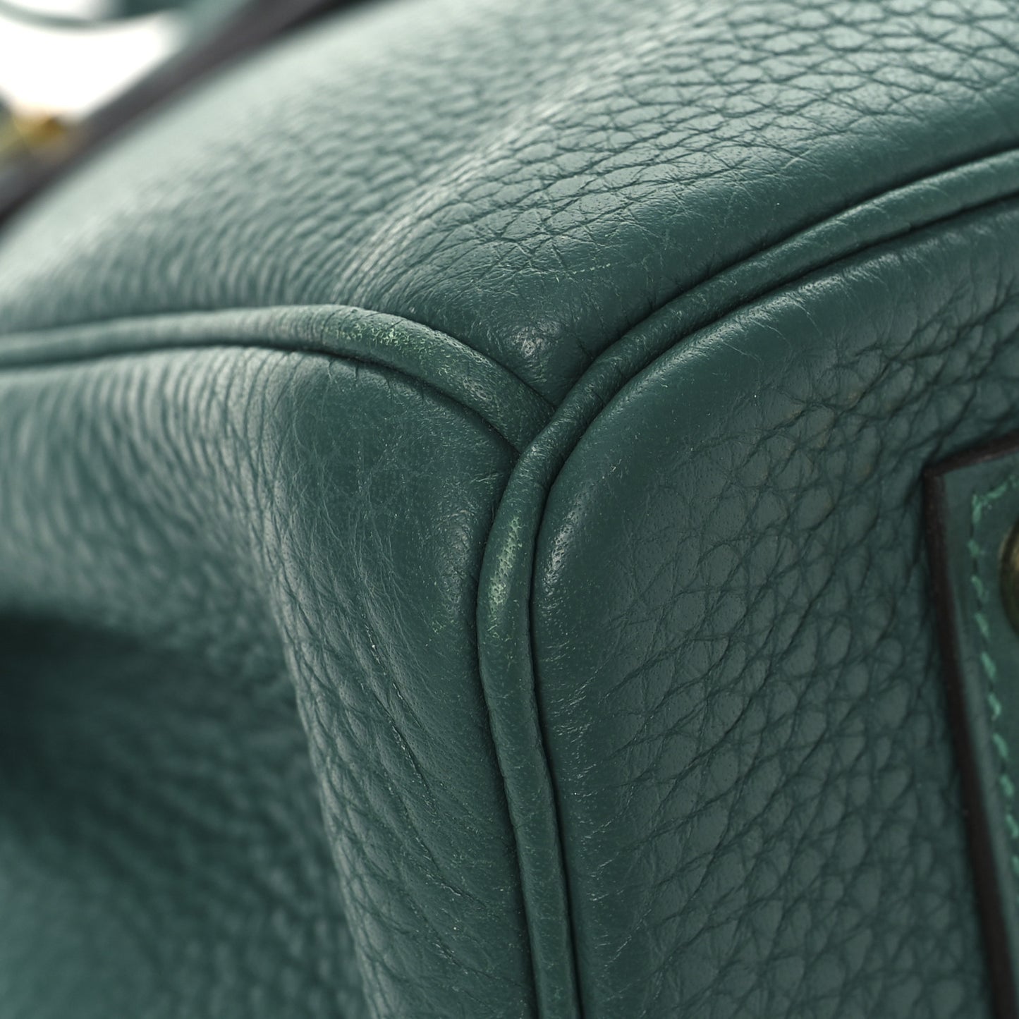 Taurillon Clemence Birkin 35 Malachite