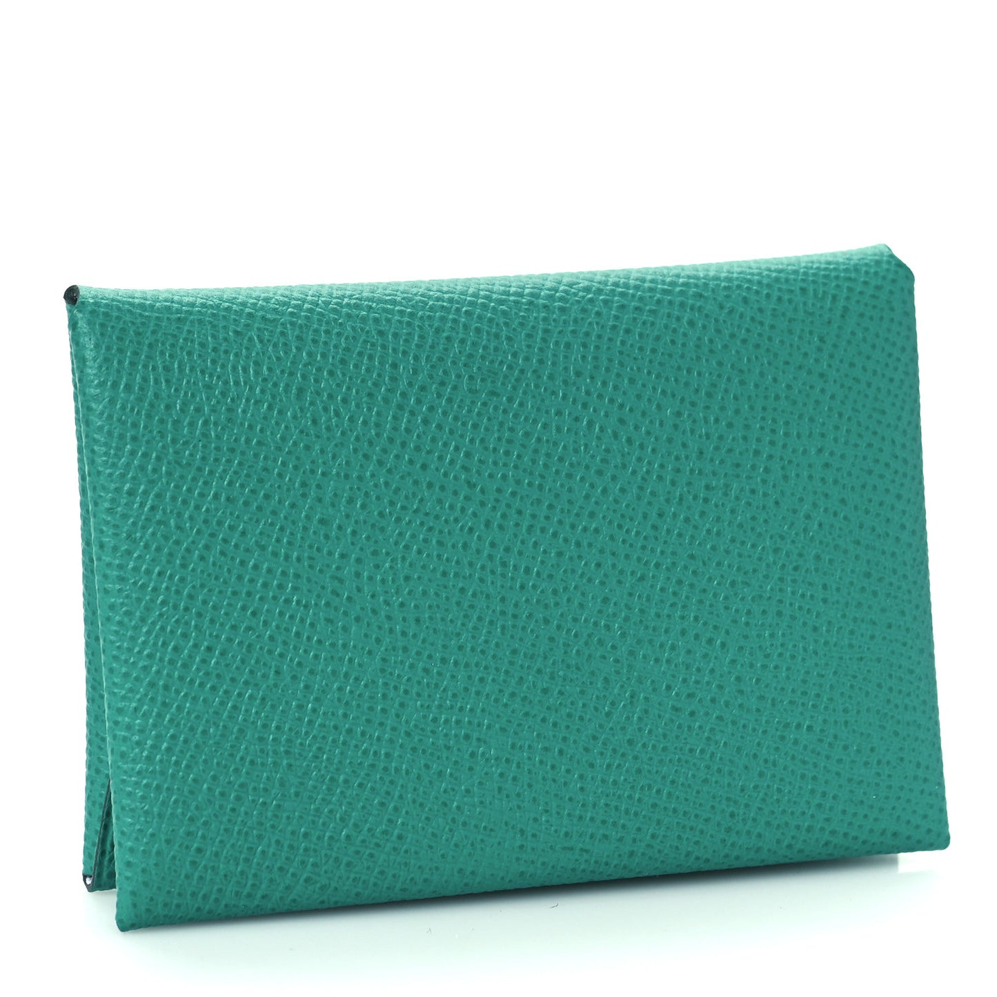 Epsom Verso Calvi Duo Card Case Vert Jade Bleu Brume