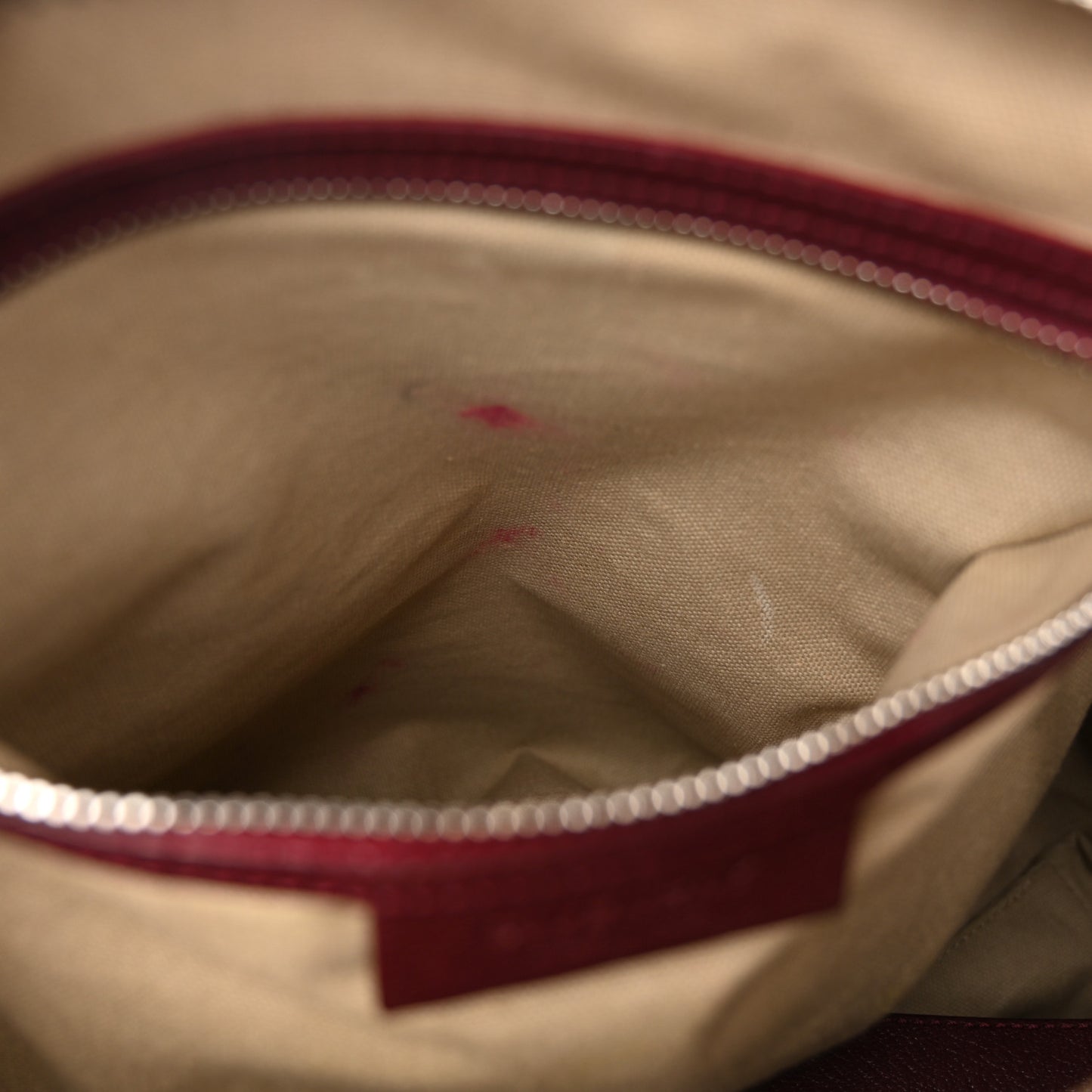 Sugar Goatskin Medium Antigona Oxblood