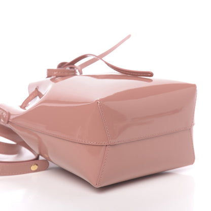 Mansur Gavriel Patent Calfskin Mini Mini Bucket Blush 8 of 9