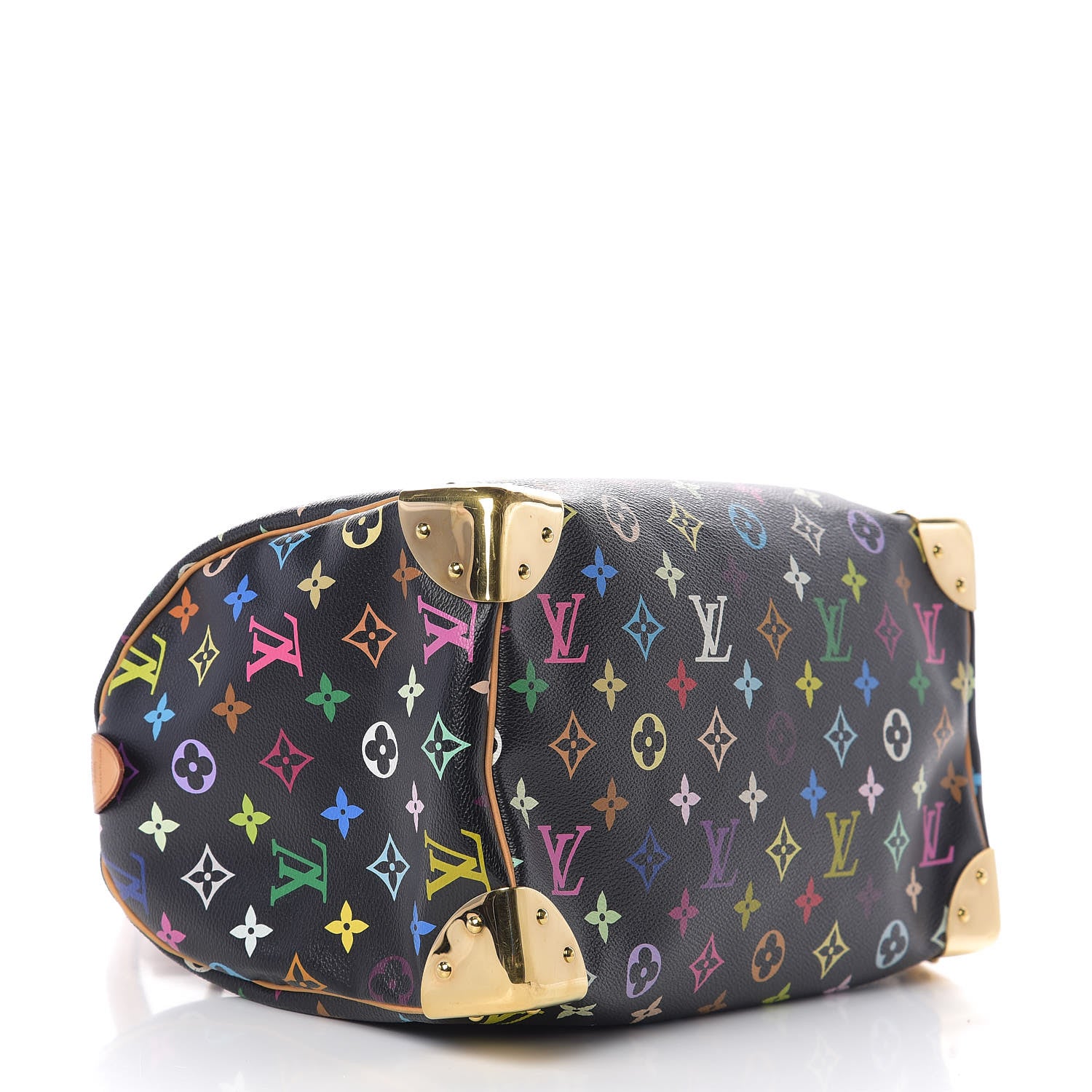 Louis Vuitton Monogram Multicolor Speedy 30 Black 3 of 8