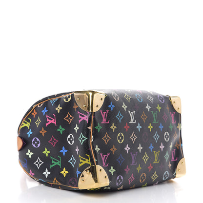 Louis Vuitton Monogram Multicolor Speedy 30 Black 3 of 8