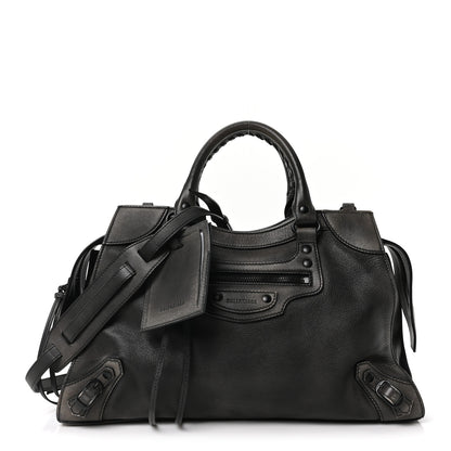Balenciaga Used Calfskin Black Hardware Neo Classic City Black 1 of 10