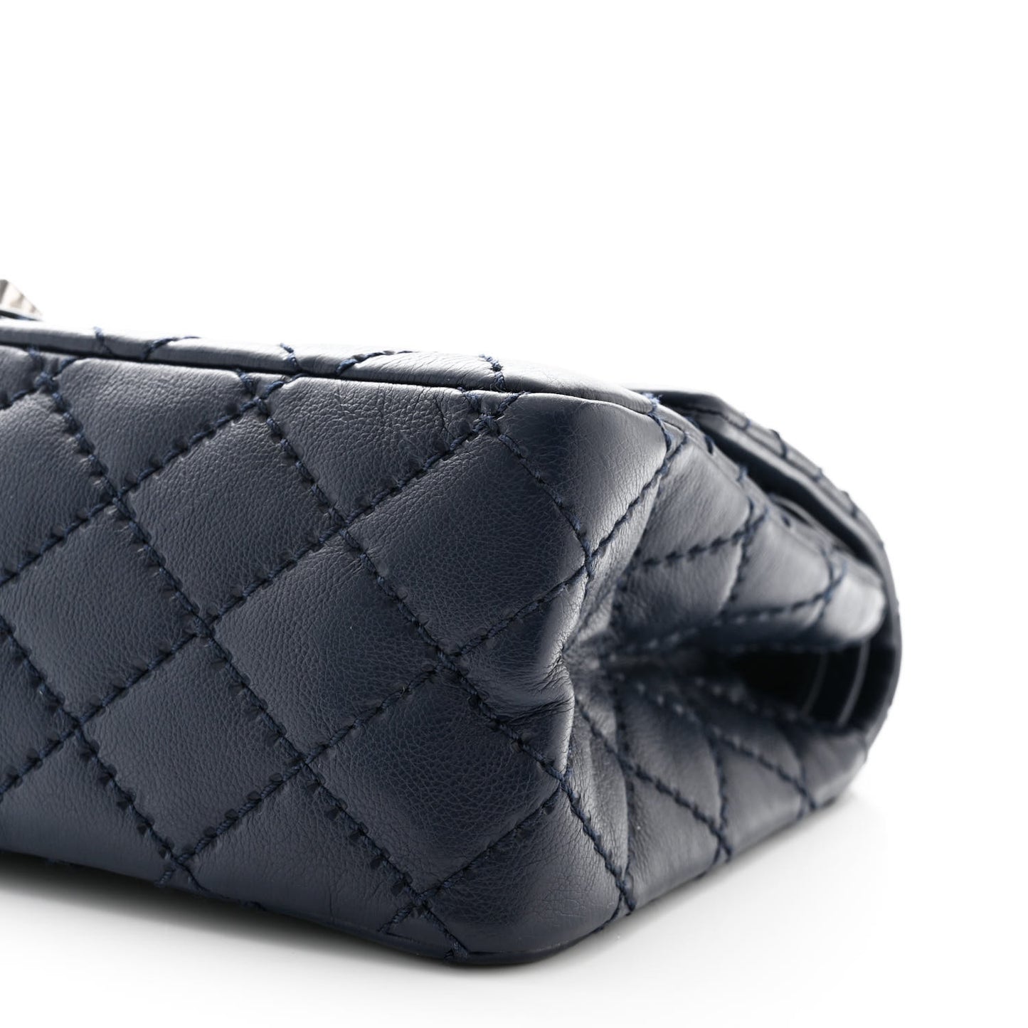 Calfskin Stitched 2.55 Reissue 226 Flap Navy