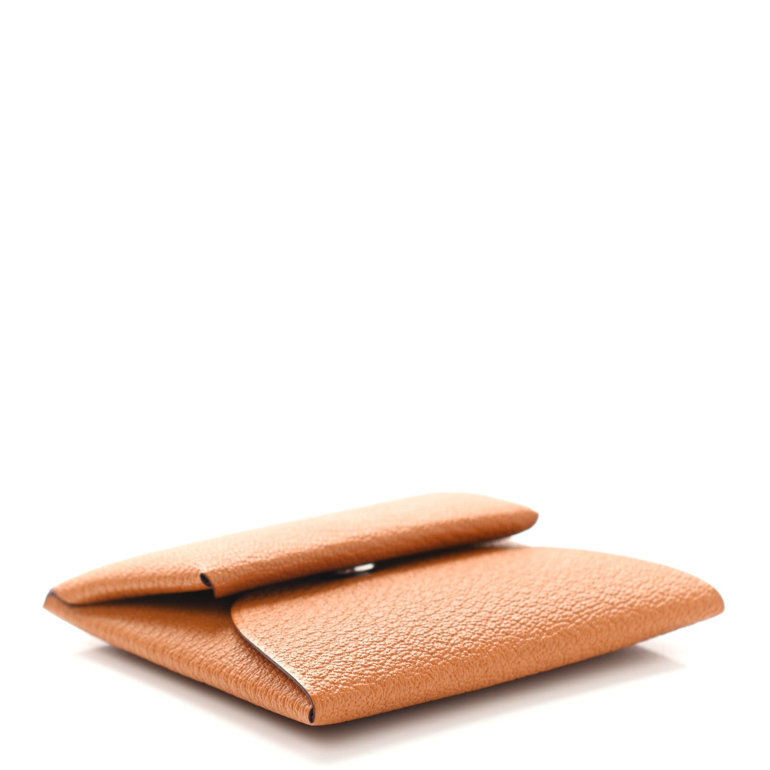 Hermes Chevre Mysore Bastia Verso Coin Purse Caramel Mauve Sylvestre 4 of 8