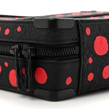 Louis Vuitton LV X YK Taurillon Monogram Handle Soft Trunk Black Red 9 of 9