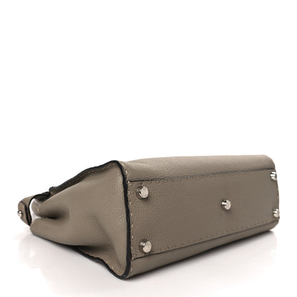 Fendi Cuoio Romano Selleria Medium Peekaboo Iconic Satchel Corda 4 of 8