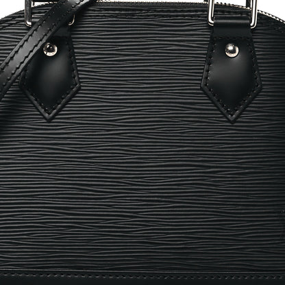 Louis Vuitton Epi Alma BB Black 9 of 10