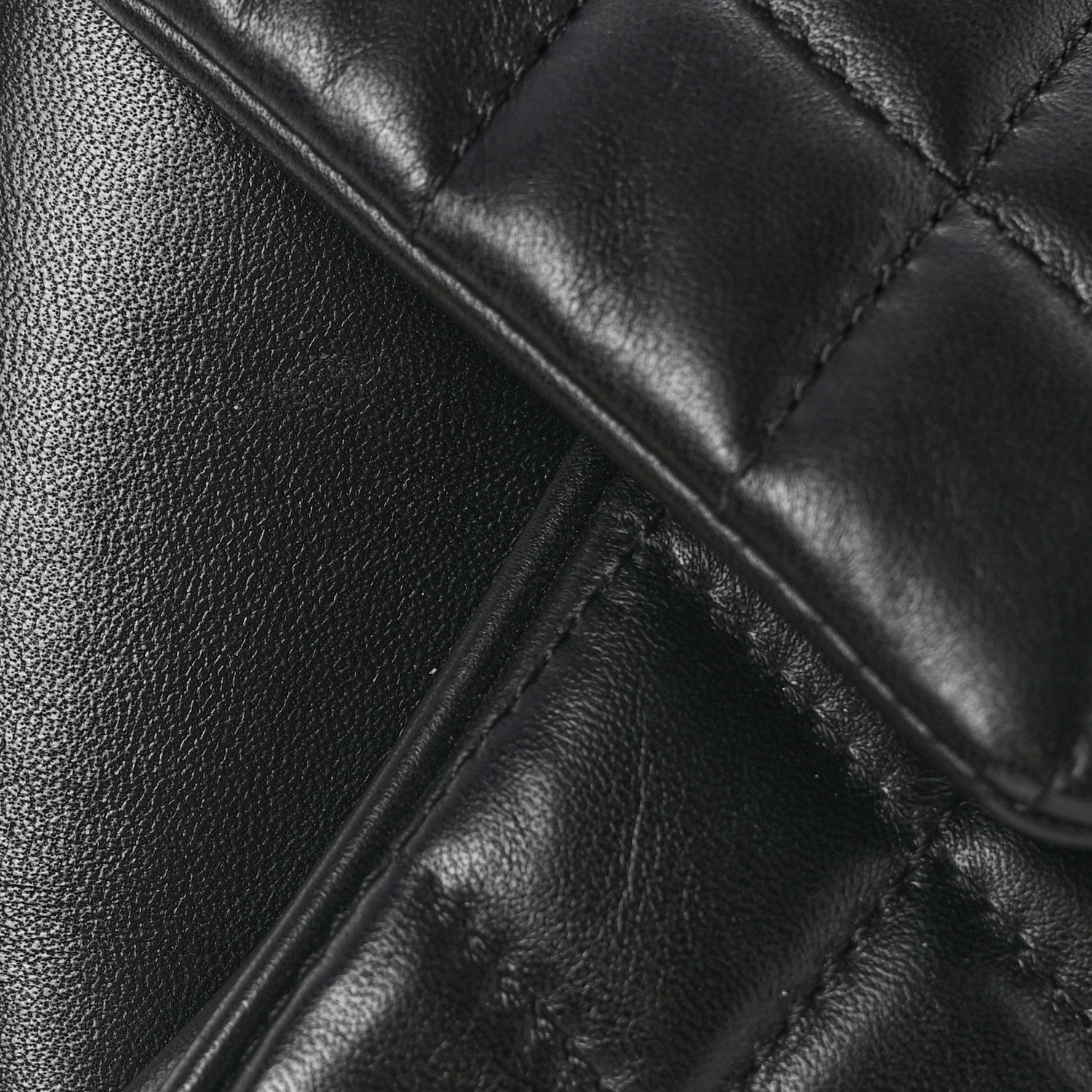 Chanel Lambskin Quilted Fold Up Again Clutch Black 16 of 18