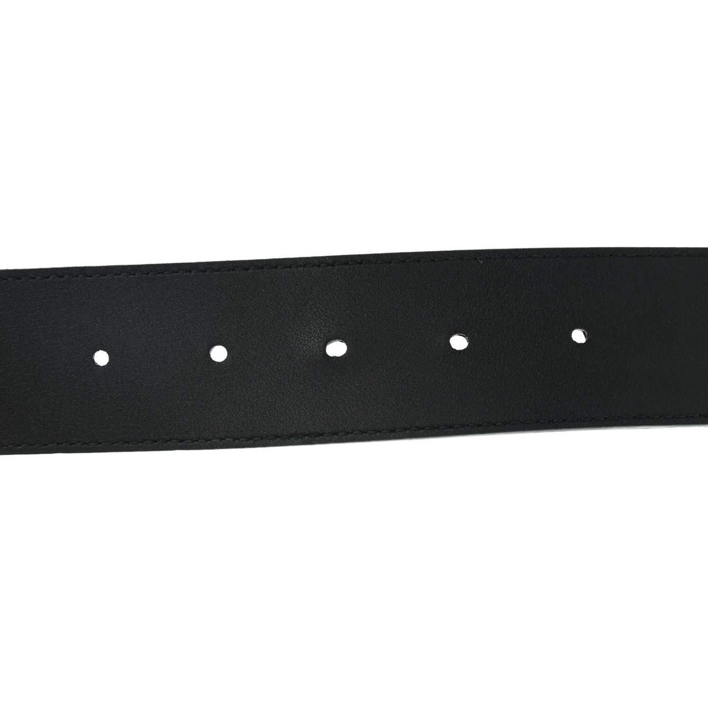 Textured Calfskin Double G 40mm Belt 105 42 Black