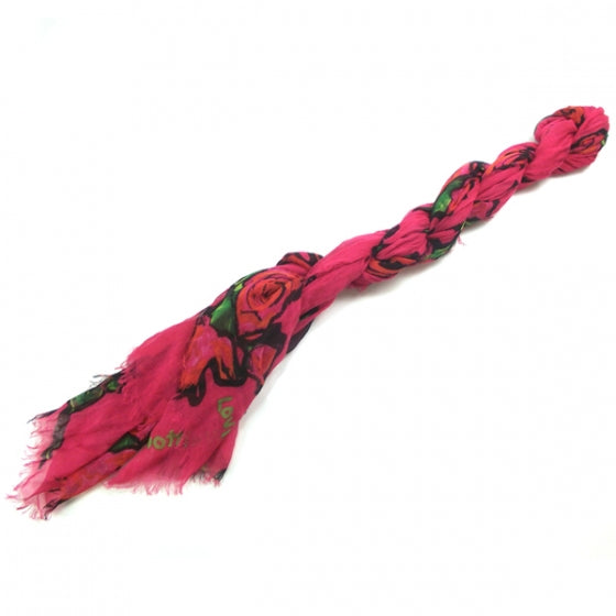 Louis Vuitton Cashmere Silk Monogram Roses Stole 1 of 6