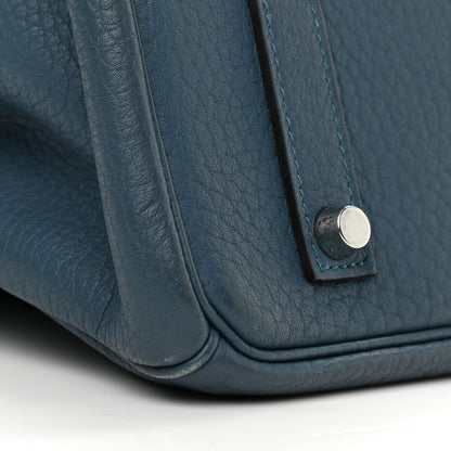 Hermes Fjord Birkin 35 Bleu Tempete 10 of 20