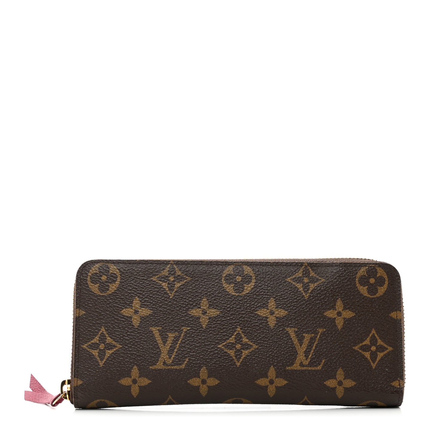 Monogram Clemence Wallet Fuchsia