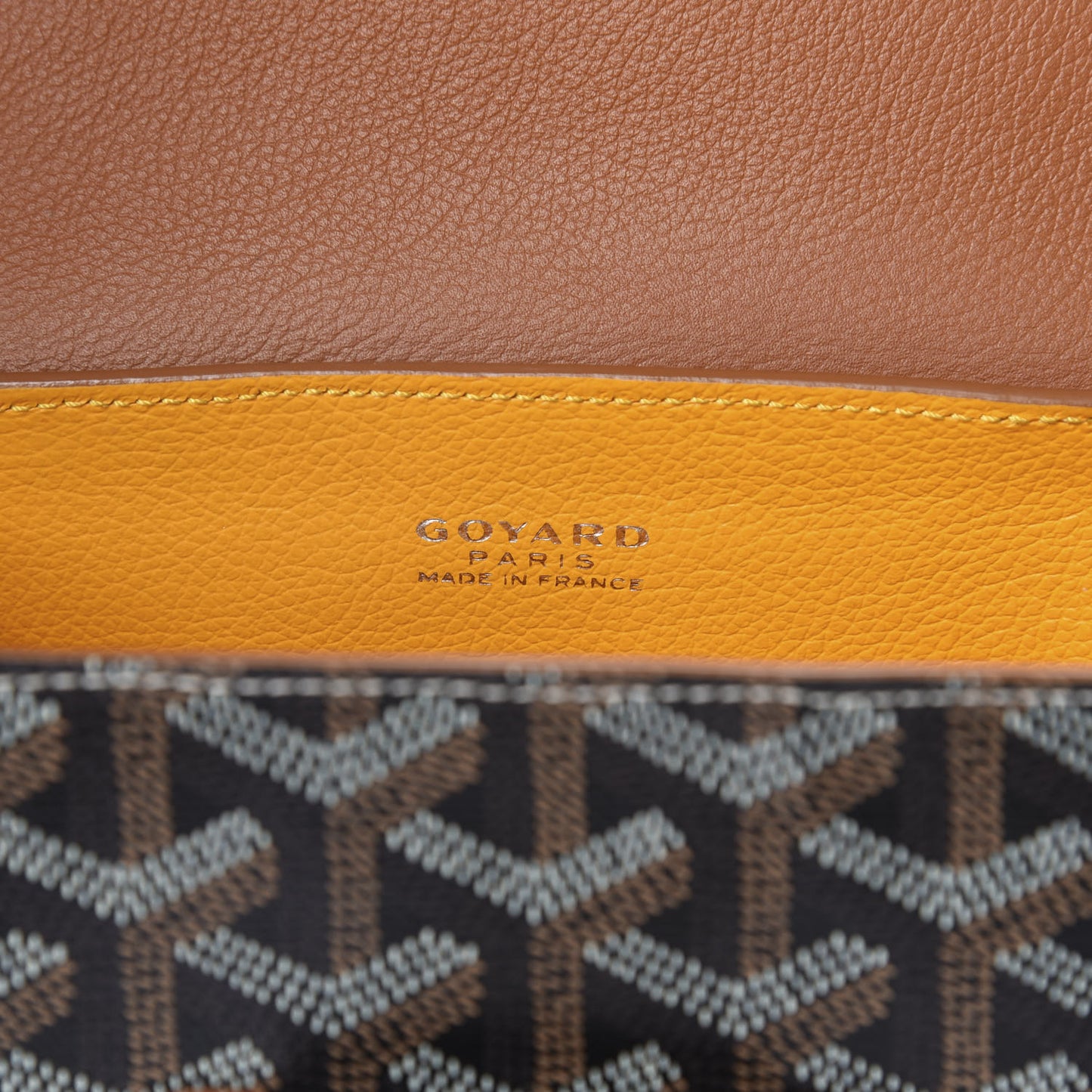 Goyardine Mini Saigon Black Gold