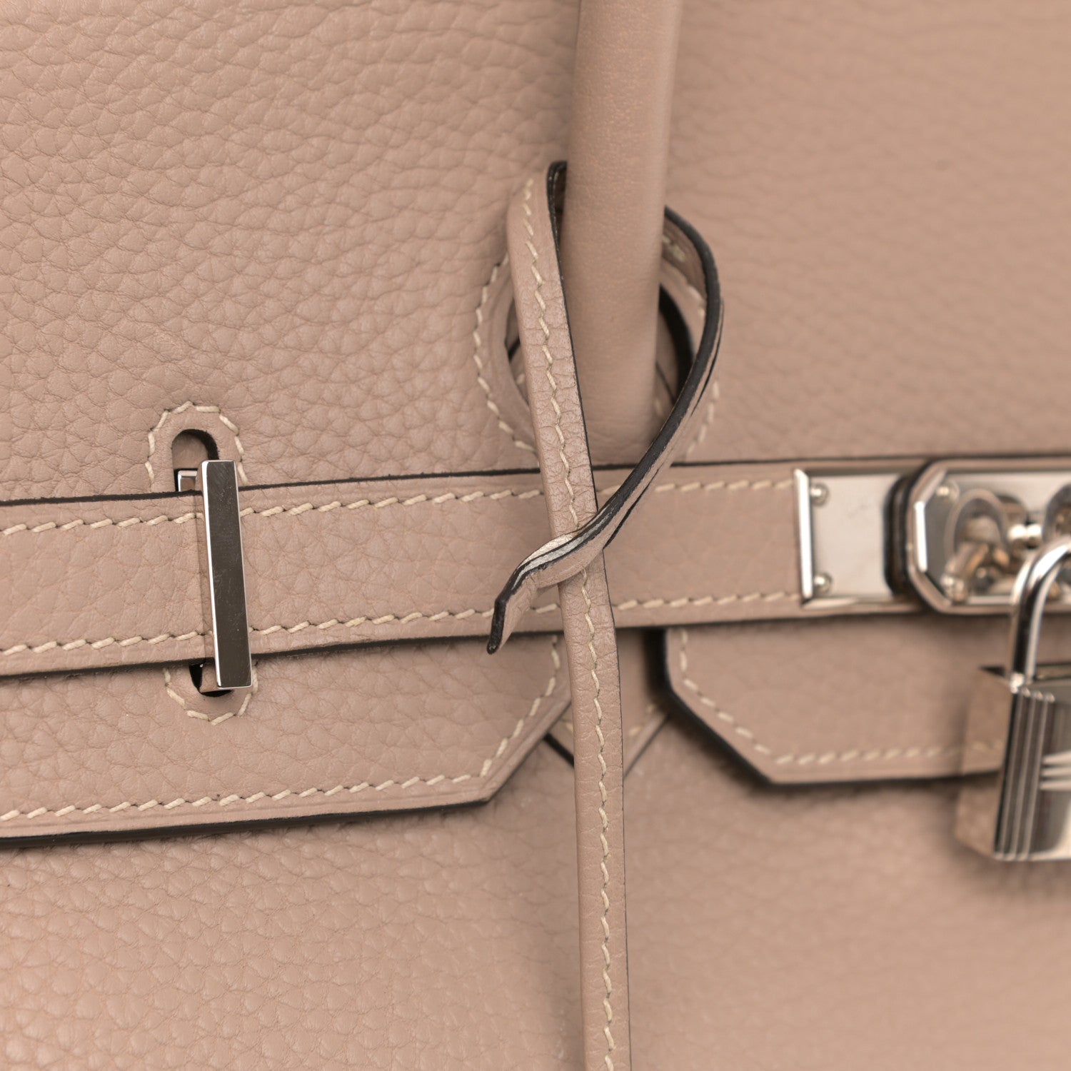 Hermes Taurillon Clemence Birkin 35 Gris Tourterelle 10 of 15