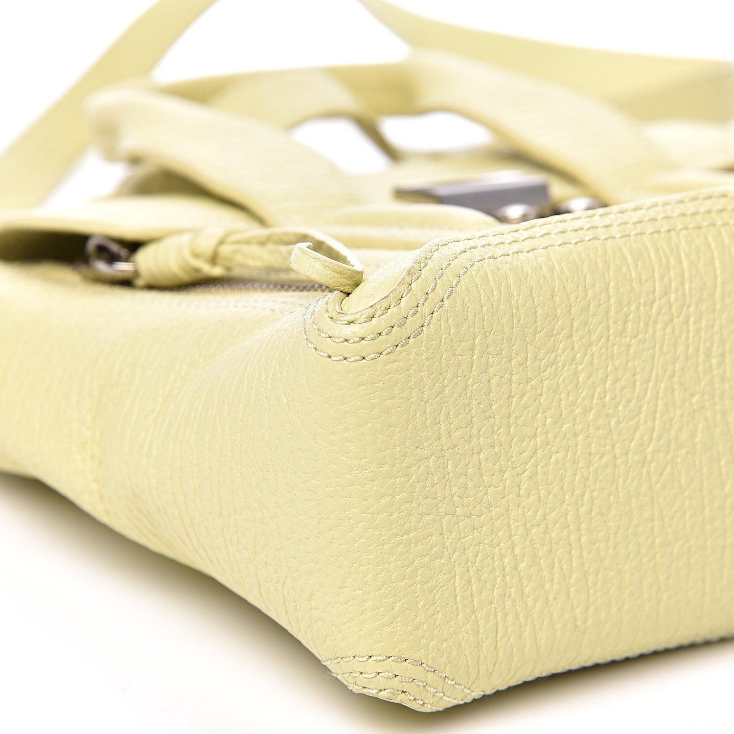 3.1 Phillip Lim 3.1 Textured Calfskin Mini Pashli Satchel Citron 8 of 13