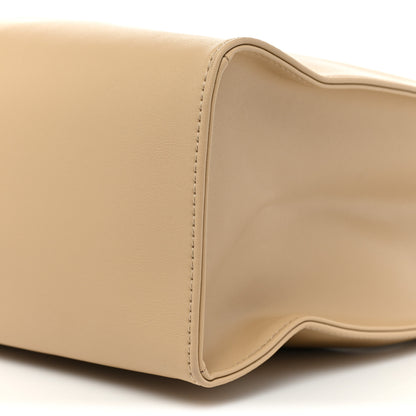 Telfar Vegan Leather Medium Shopping Bag Cream 6 of 7