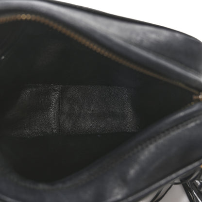 Chanel Lambskin Vertical Quilted Tassel Camera Case Black 5 of 10